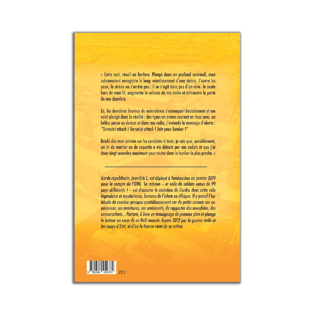 Tombouctou, journal de marche. Mali, 2019. - Editions Pierre de Taillac