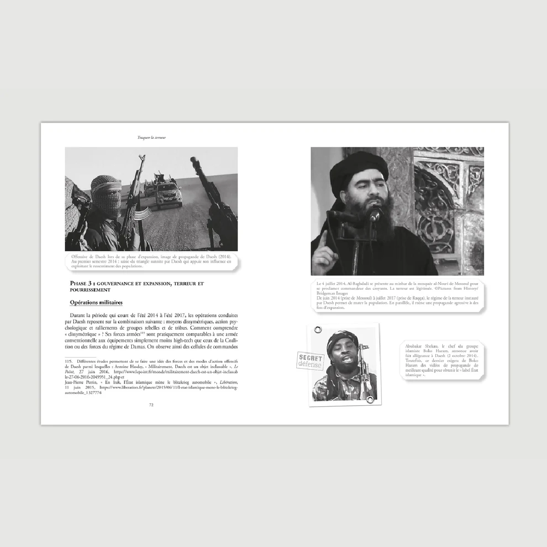 Traquer la terreur - Editions Pierre de Taillac