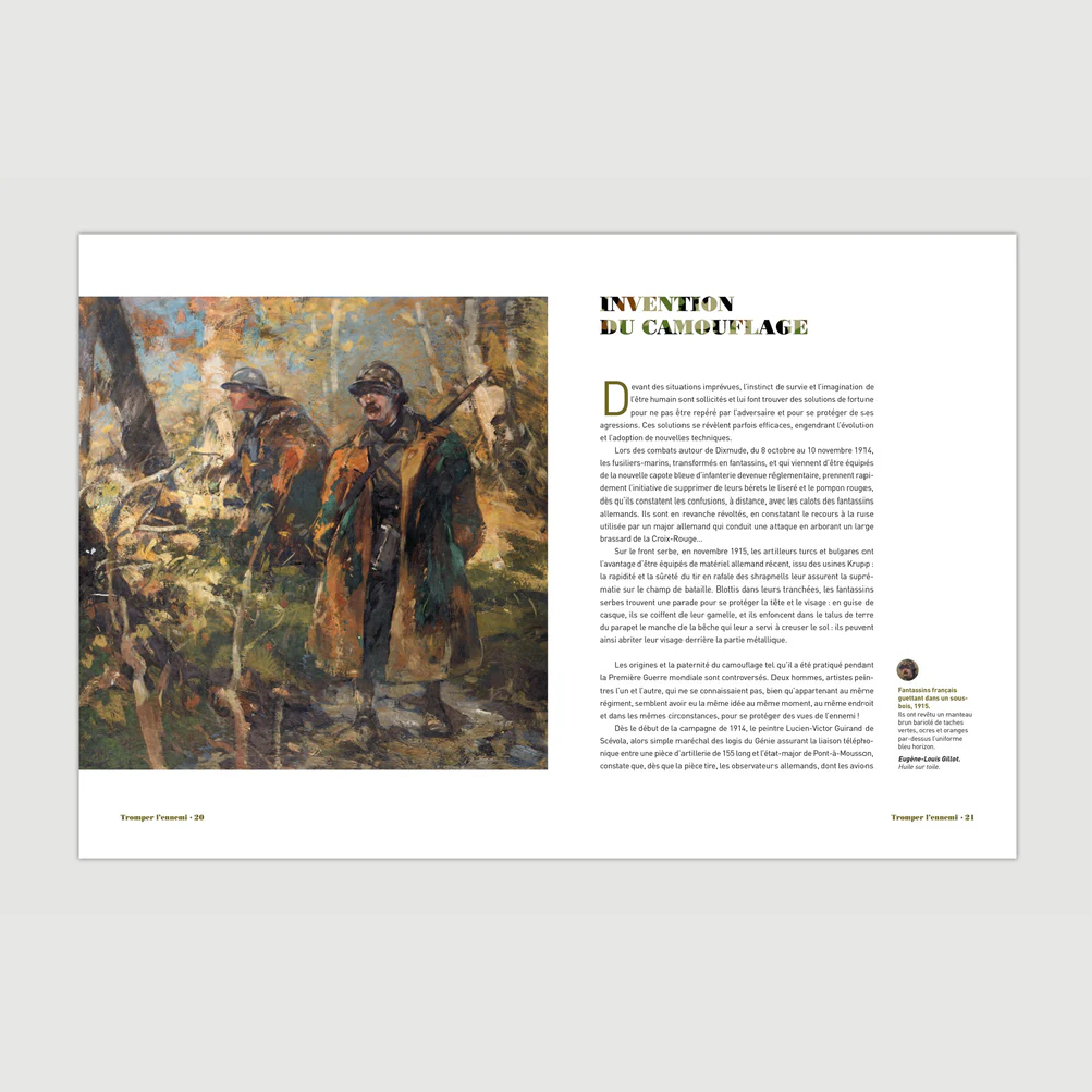 Tromper l’ennemi – L’invention du camouflage moderne en 1914-1918 - Editions Pierre de Taillac