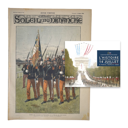 Soleil du Dimanche & L'histoire du défilé militaire du 14 juillet à Paris, depuis 1880