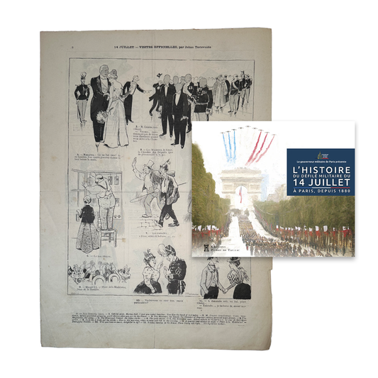 Visites Officielles & L'histoire du défilé militaire du 14 juillet à Paris, depuis 1880