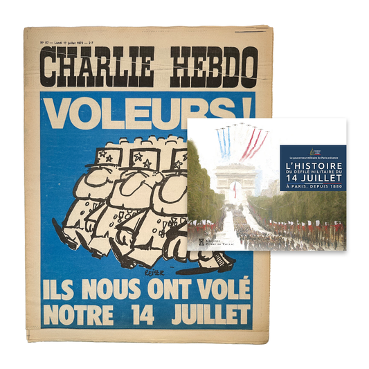 Charlie Hebdo & L'histoire du défilé militaire du 14 juillet à Paris, depuis 1880