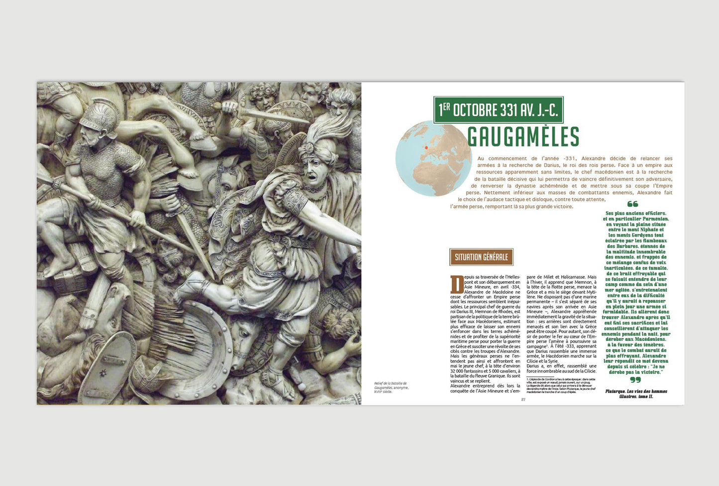 L'antiquité en 6 batailles - Editions Pierre de Taillac