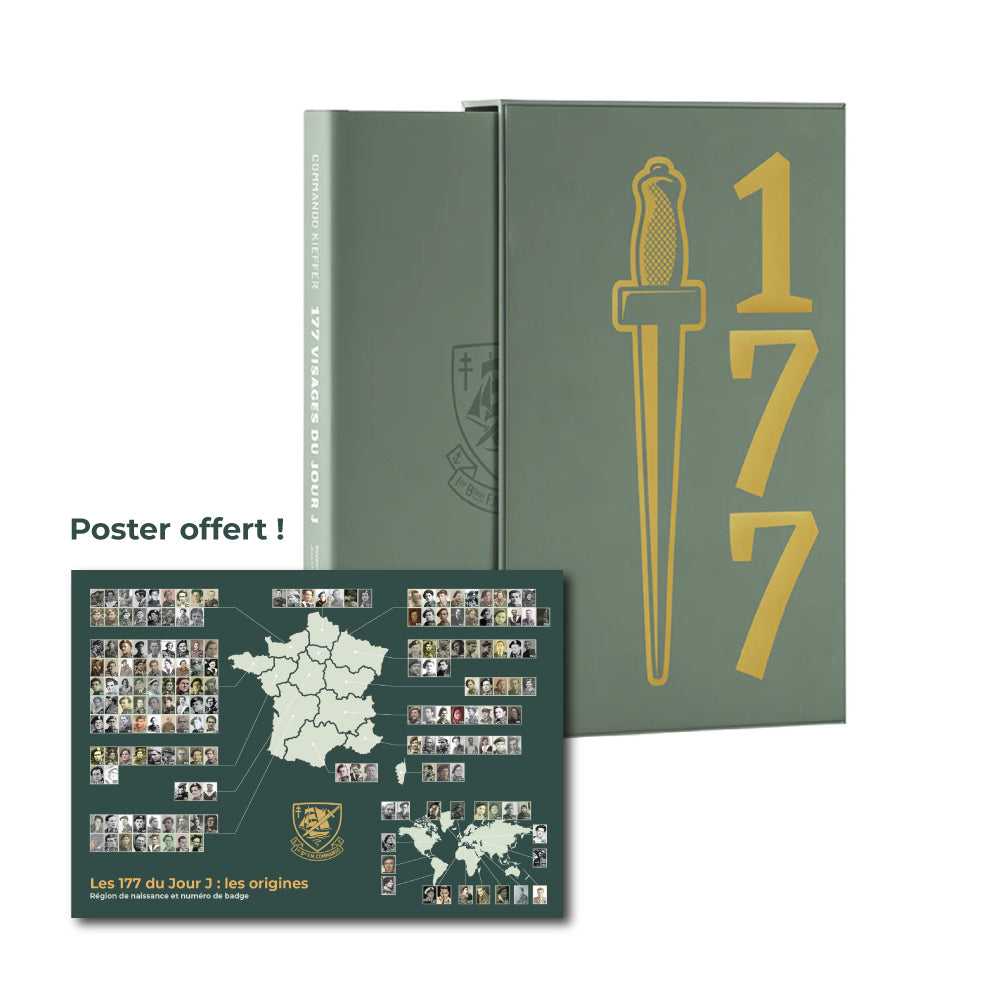 Commando Kieffer : 177 visages du Jour J - Coffret signature