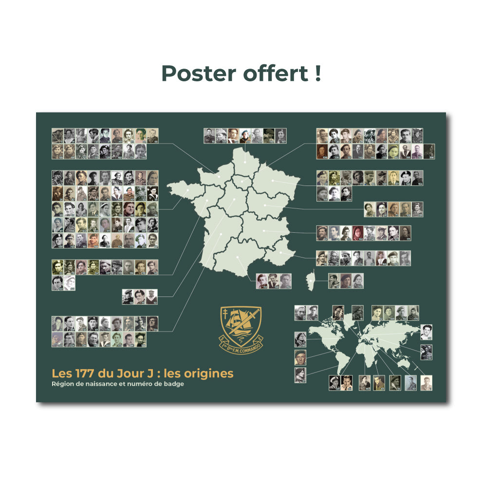 Commando Kieffer : 177 visages du Jour J - Édition prestige