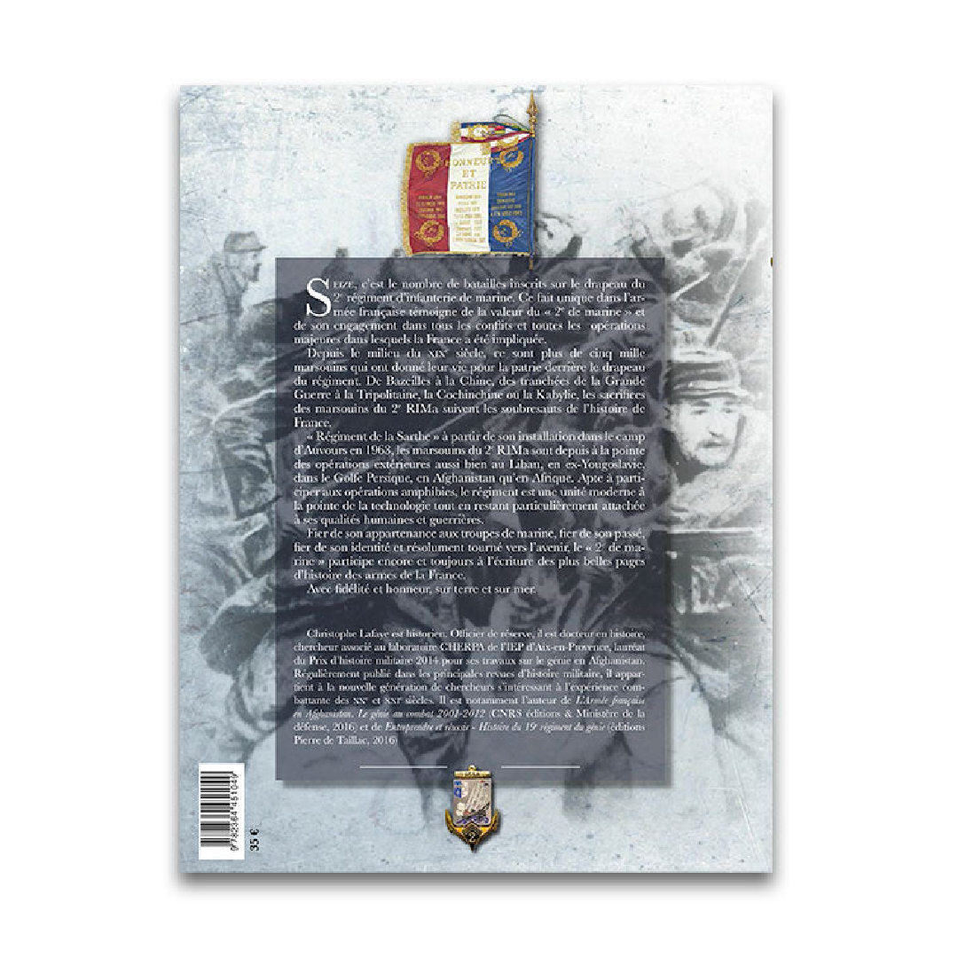 Histoire du 2e régiment d'infanterie de marine - Editions Pierre de Taillac