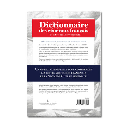 Dictionnaire des généraux français de la Seconde Guerre mondiale