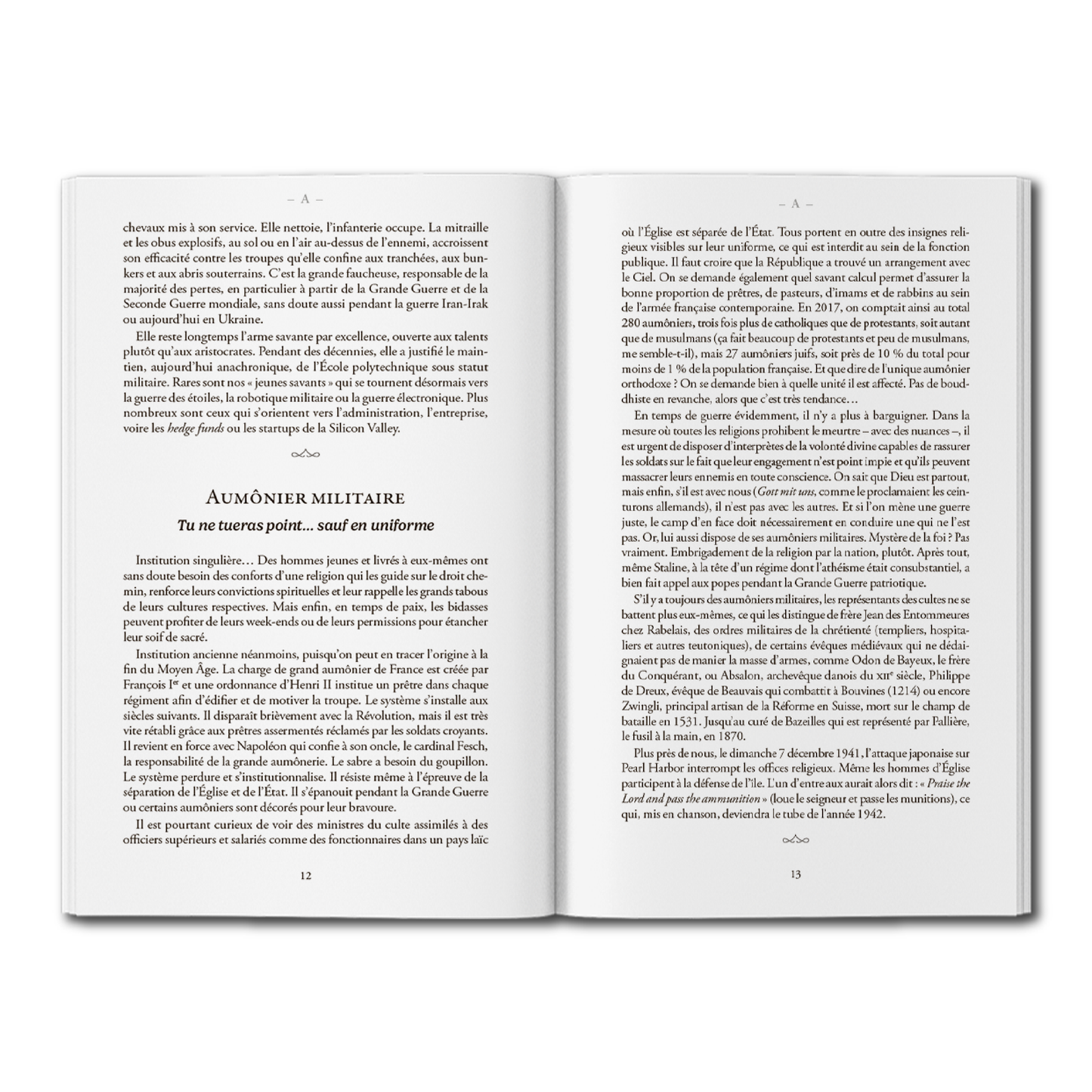 Dictionnaire impertinent de la guerre