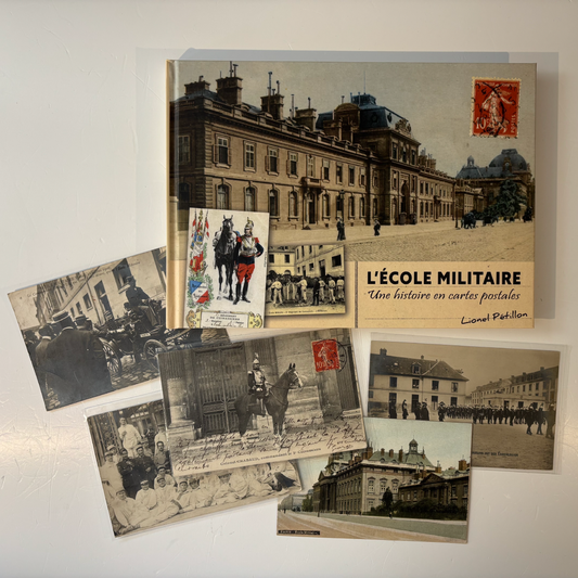 L'École militaire, une histoire en cartes postales avec 5 cartes postales originales