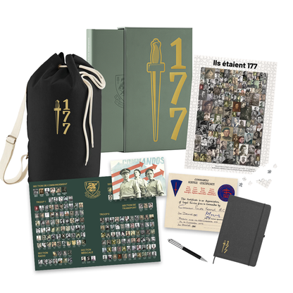 Commando Kieffer : 177 visages du Jour J - Coffret signature