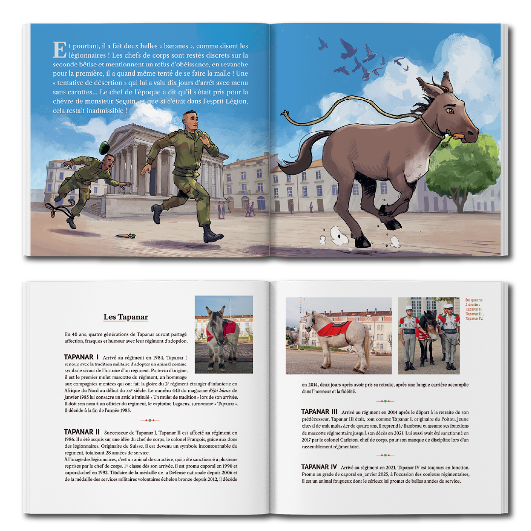 La véritable histoire de Tapanar, Le légionnaire