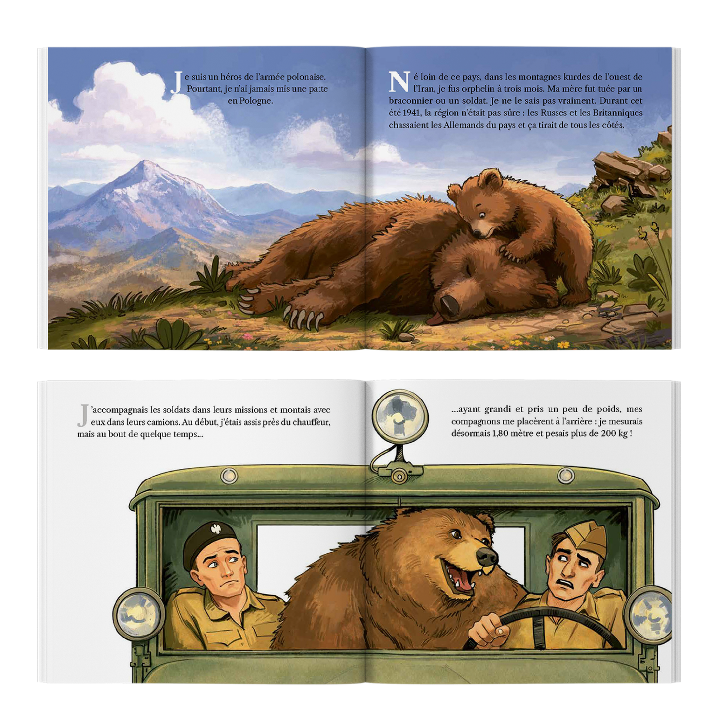 La véritable histoire de Wojtek, l'ours soldat