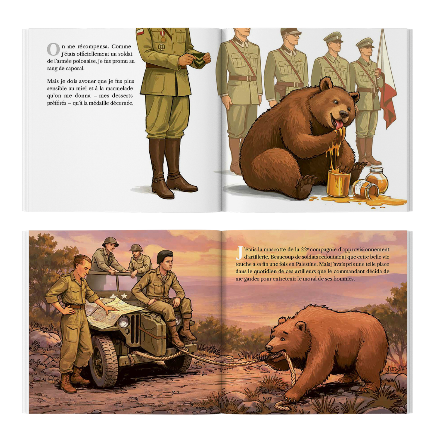 La véritable histoire de Wojtek, l'ours soldat