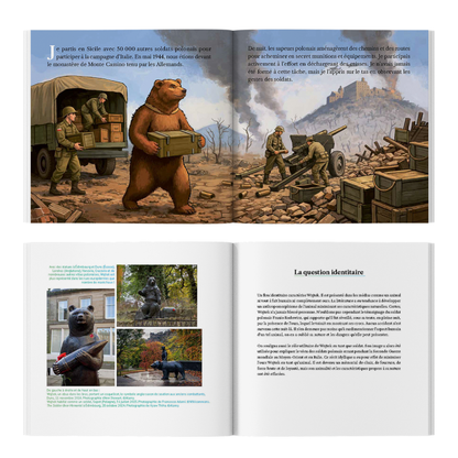 La véritable histoire de Wojtek, l'ours soldat