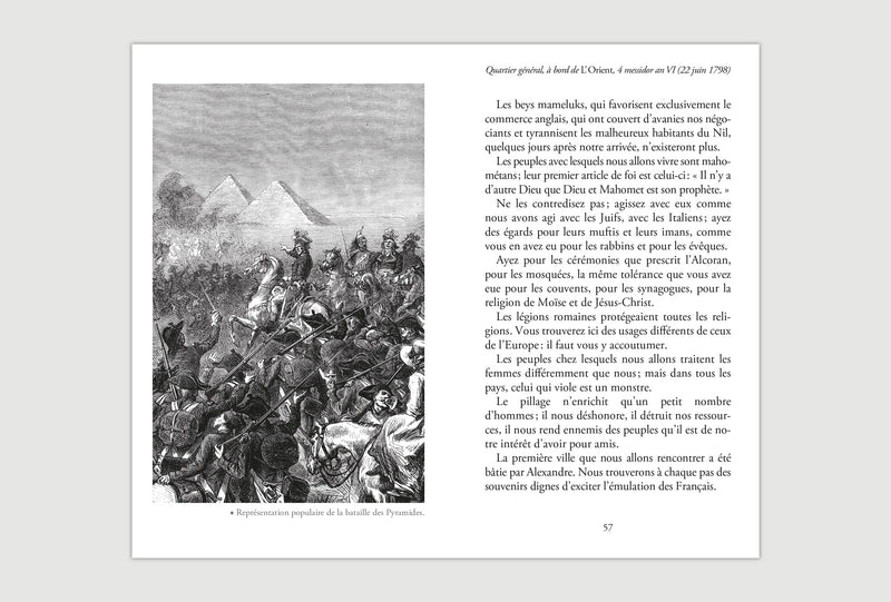 Discours de guerre - Napoléon Bonaparte