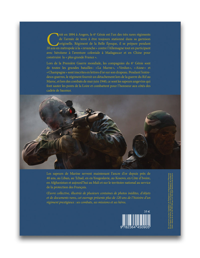 Les Sapeurs à l'ancre d'or – Le 6e régiment du Génie